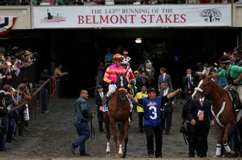 belmont length|belmont stakes track length.